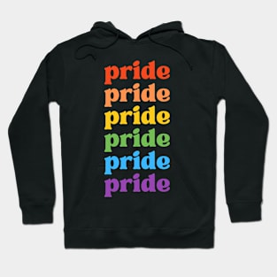 Multicolor Colorful Creative Love Parade Pride Hoodie